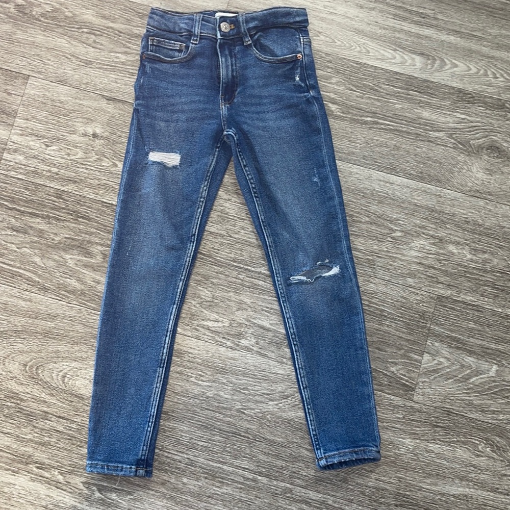 Denim Distressed Toddler Jeans